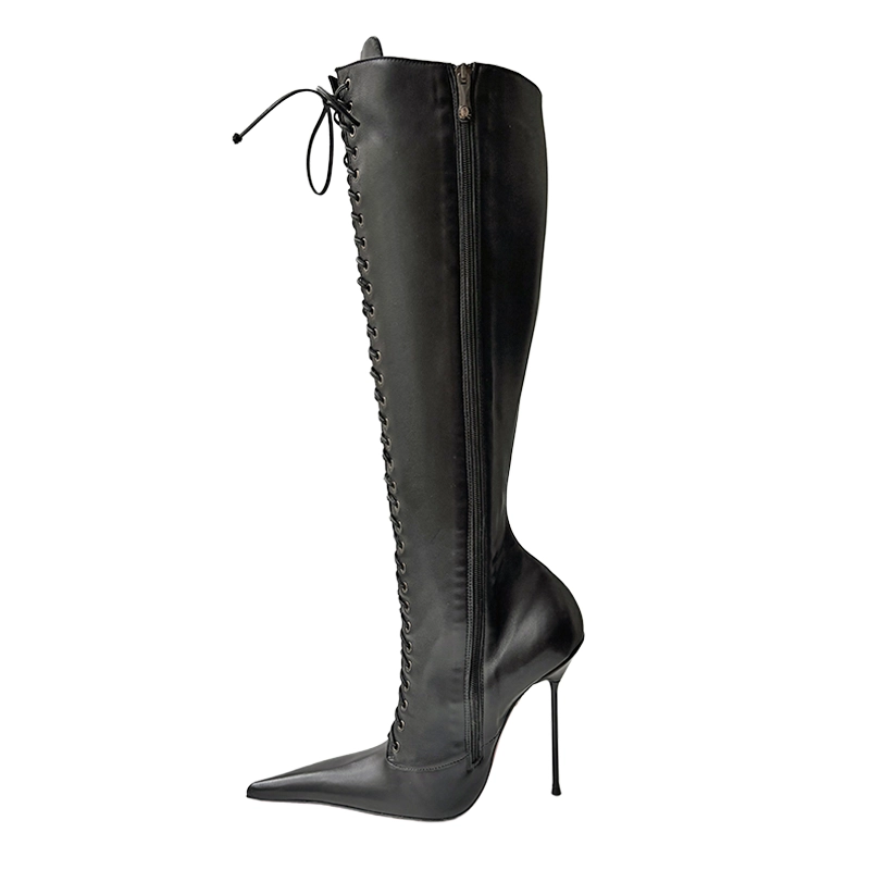 Cq Anjo Corset boots zip side